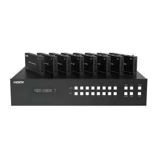 4K@60hz 4:4:4 8x8 HDBaseT 150m Matrices with Audio de-embedding and ARC